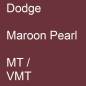 Preview: Dodge, Maroon Pearl, MT / VMT.